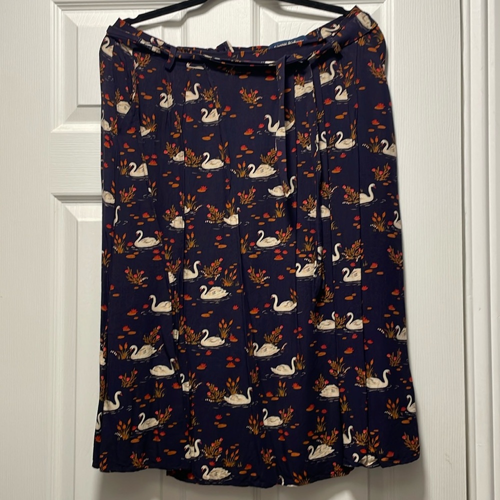 Princess Highway Swans viscose skirt